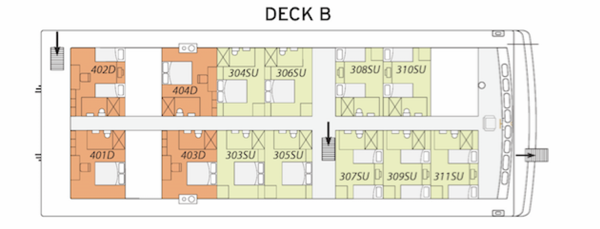 Coral Expeditions Coral Expeditions II Deck Plans Deck B.png